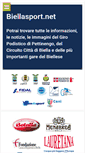 Mobile Screenshot of biellasport.net