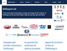 Tablet Screenshot of biellasport.net
